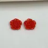 Popular Transfronterizo Colorido Resina Flor Rosa Accesorios Hecho a Mano DIY Accesorios Decoración Teléfono Móvil Venta al por Mayor