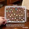 Estilo Ins Coreano Transparente Brillante Portapasaporte de Viaje Portatarjetas Portabilletes Bolsa Organizadora de Documentos Portátil Cubierta Protectora de PVC
