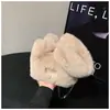 Bolso de Terciopelo Peludo Transfronterizo para Mujer en Otoño e Invierno, Versátil Bolso Cruzado Nuevo 2025 de Cadena Nicho, Bolso Cubo de Peluche tipo Satchel