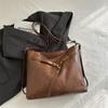 Bolsa feminina casual estilo coreano bolsa crossbody feminina 2025 outono vintage mochila bolsa de ombro bolsa de ombro de grande capacidade