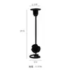 Candelabro de Ferro Esculpido Estilo Francês de Luxo Leve Transfronteiriço, Decoração de Balcão de Metal, Candelabro para Jantar à Luz de Velas