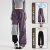 Pantalones de paracaidista anchos repelentes al agua para mujer, Pantalones cargo casuales de otoño/invierno para hombre, Pantalones deportivos de montaña desmontables