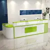 Balcão de recepção balcão de caixa canto de loja de roupas balcão de checkout salão de beleza balcão de bar balcão de atendimento mesa de balcão de atendimento simples e moderna