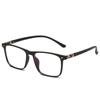 Nueva caja literaria TR, gafas para miopía, gafas unisex, lentes planas de negocios 218262, venta al por mayor