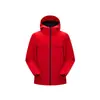 Chaqueta Cortavientos para Hombre, Ligera de Primavera para Exteriores con Capucha, Ropa Casual Estructurada, Ropa de Trabajo Funcional Estructurada, Ropa para Exteriores Estilo Montaña