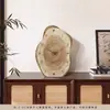 Relógio de Mesa Estilo Madeira Vintage, Relógio de Mesa, Relógio de Parede para Sala de Estar, Decoração de Relógio Retrô, Pendente de Parede de Nicho