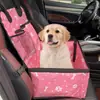 Asiento de Seguridad para Mascotas en Coche Bolsa de Viaje de Seguridad para Coche Bolsa para Coche para Gatos y Perros Pequeños y Medianos