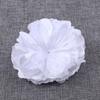 Venta al por mayor 9cm estilo coreano flor hecho a mano diy personalizado accesorios para el cabello flor de imitación flor para zapato flor de tela borde quemado flor personalizado