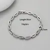 Pulsera Geométrica de Pedrería Plateada Electrochapada Estilo Europeo y Americano para Mujer, Lujo Ligero, Versátil para el Uso Diario, Apilable, Joyería de Alta Venta al por Mayor