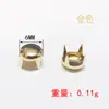 Remaches Decorativos Redondos con Garra Sin Adornos Clásicos Accesorios para Ropa de Muñeca Clavos para Marcos de Fotos Ropa Zapatos Bolsas Cuentas Pequeñas Extra para Manualidades