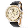 Nuevo Reloj de Hombre Explosiones Impermeable Luminoso Deportivo Cuarzo Reloj Mecánico Automático Hueco Reloj de Pulsera Hombres de Negocios