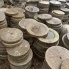 Piedras de Paso Rústicas, Discos de Molienda de Piedra, Piedras de Paso, Mesas de Té Antiguas, Discos de Molienda Viejos, Piedras de Paso para Césped de Jardín Pequeño, Adoquines