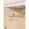 Estante de almacenamiento colgante para la litera inferior en dormitorios, una herramienta mágica para ahorrar espacio para libros y estantes, estante de almacenamiento de cama para dormitorio estudiantil
