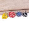 Broche Periférico de Animación de Cuatro Colores Insignia Metálica de Dibujos Animados con Goteo de Aceite Regalo para Estudiantes Accesorios Más Vendidos Transfronterizos