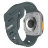 Adecuado para Apple Watch Ultra9876543210 Generación Se Correa Deportiva de Silicona Transpirable con Agujero Oblicuo Nuevo Estilo