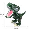 Decoración de pastel de dinosaurio, inserción de tarjeta enchufable, tiranosaurio, niño, bebé, cumpleaños, niños de un año, dinosaurio pequeño jurásico
