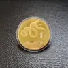 Medalla Conmemorativa Año del Serpiente 2025 0.1 mil millones Monedas Conmemorativas de Objetivo Pequeño Serpiente del Zodiaco Monedas Conmemorativas de Año Nuevo Actividades de Venta Pequeños Regalos