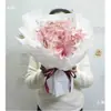 Presente de aniversário flores de dinheiro buquê materiais DIY produtos semiacabados sem embalagem dinheiro buquê de cem yuans concha