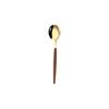 Atacado Aço Inoxidável Imitação de Madeira Portuguesa Faca e Garfo Colher Talheres Hotel Bife Cabo Quadrado Faca e Garfo Colher Alça Clipe Colher de Chá