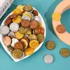 Suministro puntual dados de colores de esquina cuadrada nuevo material plástico acrílico accesorios de juguete juego de mesa múltiples combinaciones
