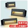 Nuevas Luces LED para Escalones, Luminarias Empotradas Minimalistas para Pared Exterior, Luces para Esquinas de Caminos Exteriores, Directo de la Fábrica Fuente
