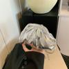 Bolso Plisado Estilo Francés para Mujer 2026 Nuevo de Moda Popular en Internet Bolso Dumpling de Moda Casual Elegante Bolso de Hombro Cruzado