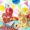 Papel Perolado Wx-Circus 17g Papel de Embrulho à Prova de Umidade para Doces de Presente Decoração de Performance de Animais e Palhaços Papel de Cópia