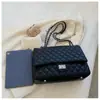 Bolsa Pequeña de Nueva Moda con Textura Transfronteriza para Mujer Estilo Ins Nicho Tendencia Popular de Este Año Bolso Cruzado con Cadena Acolchada