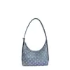 Bolsa de Hombro Única con Lunares Lindos Estilo Coreano Diseño de Nicho Bolso Dulce para Debajo del Brazo Textura de Moda Bolso Dumpling Bolso Cruzado Simple