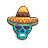 Calabaza Calavera 49 DIY Croc Zapatos Hebillas de Flor para Zapatos Accesorios de Plástico Blando Extraíbles Dibujos Animados Zhixixing Niños