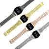 Venda quente de comércio exterior eletrônico pulseira de aço metal LED relógio ouro rosa quadrado moda estudante masculino e feminino relógio de toque