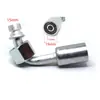 Conector de Manguera de Aire Acondicionado Automotriz 3 4 5 134 Ordinario O Conector de Manguera de Puerto con Conector de Funda de Aluminio Curva Recta