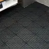 Alfombrilla Antideslizante para Piso de Baño con Diseño Hueco Entrelazado, Alfombrilla Drenante de Agua para Uso Doméstico, Alfombrilla Anticaídas para Inodoro, Alfombrilla de Cobertura Total para Plato de Ducha