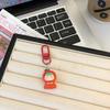 Lindo Llavero Luminoso de Frutas de Color Caramelo Lindo Colgante Ins Suave Lindo Dibujos Animados BFF Accesorios para Pareja Accesorios