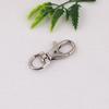 Metal Llavero de coche grande gancho de cola de flor diy hecho a mano aleación de zinc hebilla de perro hebilla de bolsa material de joyería accesorios