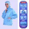 Ropa Antiestática con Capucha Dividida para Pintura en Spray, Fábricas de Alimentos, Talleres Estériles, Ropa Libre de Polvo, Transpirable
