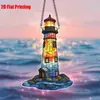 Produto Novo Transfronteiriço Plano 2D Farol Pegador de Sol Placa de Acrílico Cena de Cozinha Estilo Decoração Arte de Parede