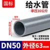 Tubería de PVC Rongsheng Estándar Nacional Tubería de Suministro de Agua de UPVC Tubería de Drenaje Rígida de Plástico Accesorios de Tubería de Alcantarillado de PVC-U 20 25