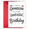 Conjunto Transfronteiriço Novo de 1 Peça Cartão de Cumprimentos de Feliz Aniversário com Envelope para Família e Pai Cartão de Bênção de Aniversário A partir de 10 Conjuntos