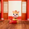 Figura de Bobblehead Criativa Estilo Chinês Deus da Riqueza Decoração de Mesa de Escritório Presente de Ano Novo Presente de Inauguração