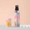 Frasco de Perfume Floral Fresco Popular Transfronteiriço de Alto Nível, Compacto e Portátil para Viagem, Frasco Spray com Recarga Direta pelo Fundo