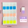 Etiqueta Adhesiva Morandi Tarjeta de Conveniencia Marcador de Libro Estudiante Color Fluorescente Marcador de Página Índice Venta al por Mayor
