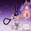 Llavero Colgante de Gatito Negro Flocado Lindo, Figura de Gato de Moda, Llavero para Mochila, Regalo de Máquina de Peluches