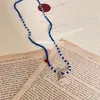 Serie Dopamina de Verano Collares Coloridos Divertidos para Mujer Cadena de Clavícula Dulce Fresca de Nicho Alta Gama Accesorios de Moda Versátiles