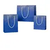 Bolsas de Regalo de Lujo Personalizadas, Bolsas de Papel Kraft Grueso de Alta Calidad, Empaque, Bolsas de Papel con Asa, Bolsas de Regalo con Impresión de Logo