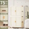 Em Estoque Guarda-Roupa Doméstico Sem Instalação Armário de Armazenamento de Brinquedos para Lanches de Bebê Armário de Armazenamento para Sala de Estar Guarda-Roupa Simples Infantil