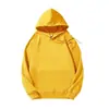 Moletom com capuz liso e forrado de fleece, novo, para homens, moda transfronteiriça, estilo coreano casual, corte solto, ombro caído