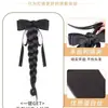 Pin de Moño de Cinta Pelucas Trenzadas Cabello Trenzado Cola de Caballo Trenzada Nueva Cola de Caballo de Cabello Trenzado Estilo Chino para Mujer Accesorios para el Cabello de la Parte Trasera Completa de la Cabeza