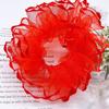 Tocado para niños accesorios para el cabello de flores Princesa niña pequeña tocado de flores Corea del Sur niña linda cuerda para el cabello anillo para el cabello femenino