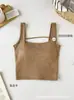 Nuevo Algodón Otoño/Invierno Popular Látex Copa Fija Tirantes Camisola Agradable a la Piel Cómodo Ropa Interior Bandeau Espalda Descubierta
